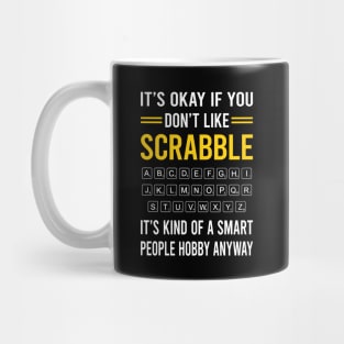 Smart People Hobby Scrabble Mug
